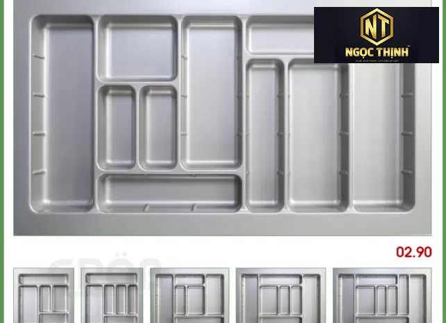 KHAY CHIA NHỰA ABS MÀU XÁM TẠI Long An